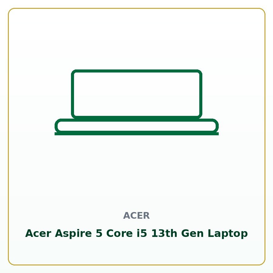Acer Aspire 5 Core i5 13th Gen Laptop