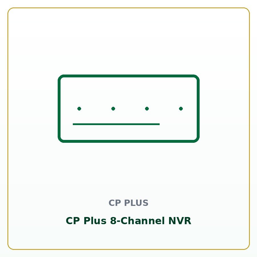CP Plus 8-Channel NVR