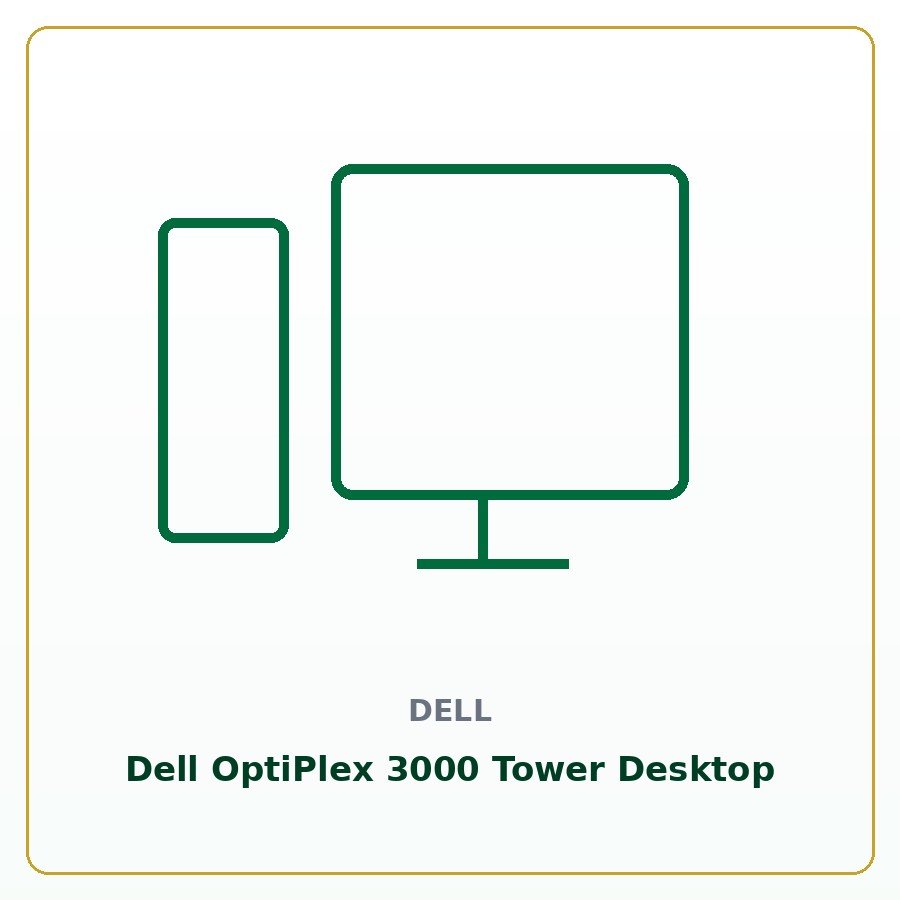 Dell OptiPlex 3000 Tower Desktop