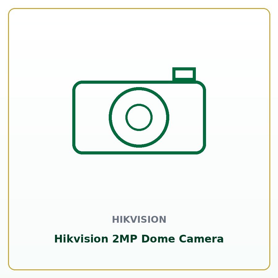 Hikvision 2MP Dome Camera