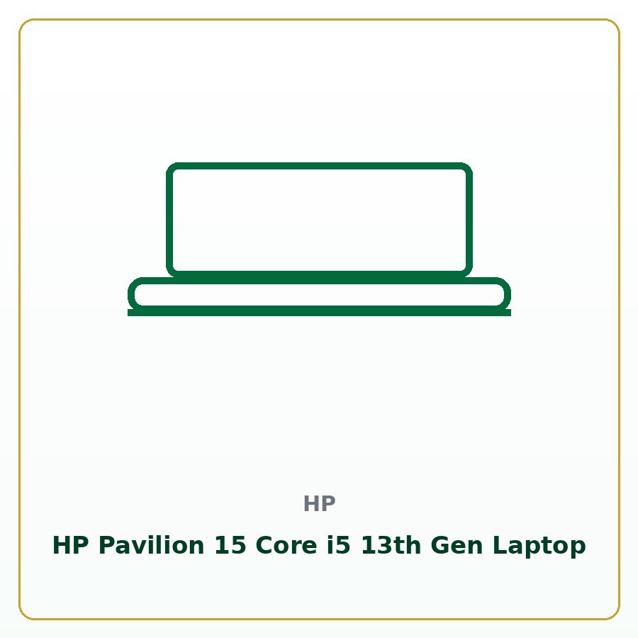 HP Pavilion 15 Core i5 13th Gen Laptop
