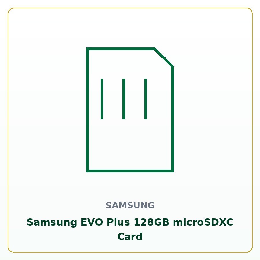 Samsung EVO Plus 128GB microSDXC Card