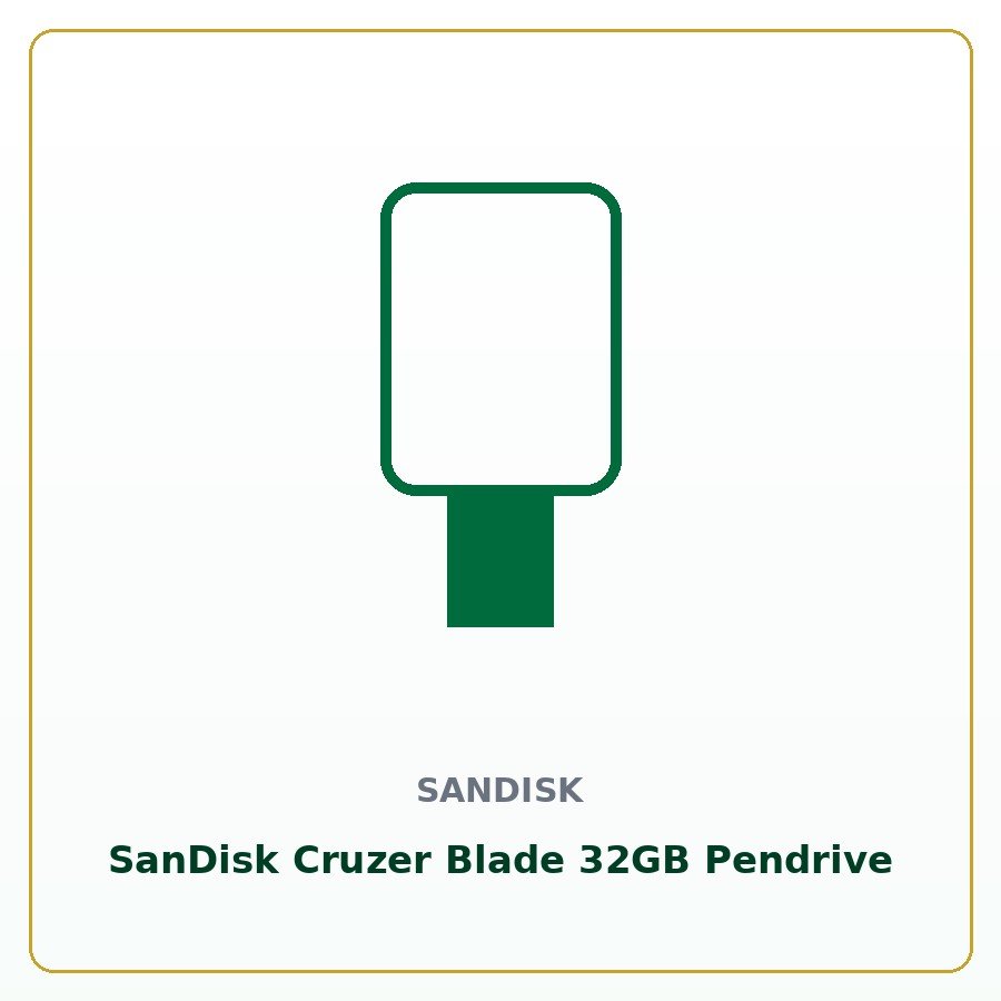 SanDisk Cruzer Blade 32GB Pendrive