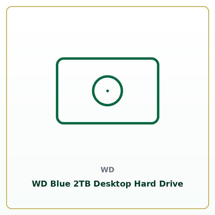 WD Blue 2TB Desktop Hard Drive